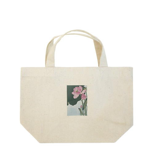  咲く蓮の花（1920年～1930年） ランチトートバッグ