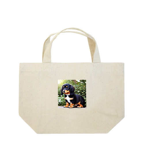 ダックスフントのリアムくん Lunch Tote Bag