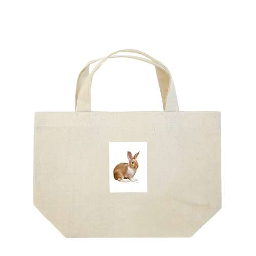 うさぎのラビ‪- ̗̀ ꪔ̤  ̖́-‬ Lunch Tote Bag