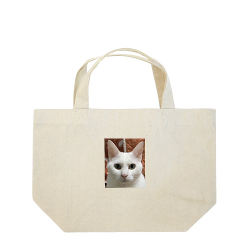 白猫バニラ Lunch Tote Bag