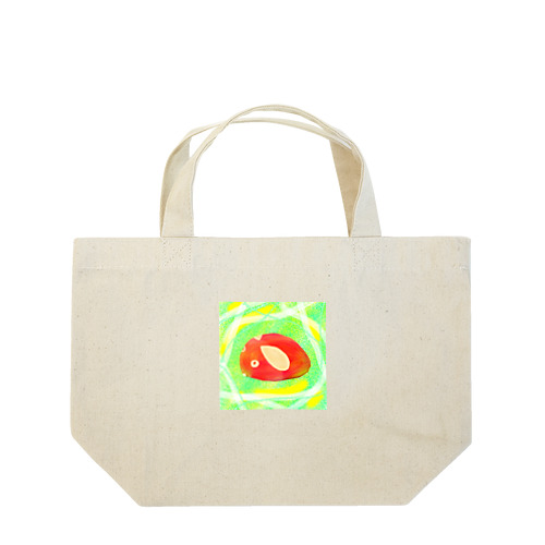 うさぎの林檎  お話の世界  【虹色空うさぎ】 Lunch Tote Bag