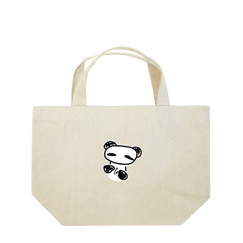 手話で「手話」を表現するパンダ Lunch Tote Bag