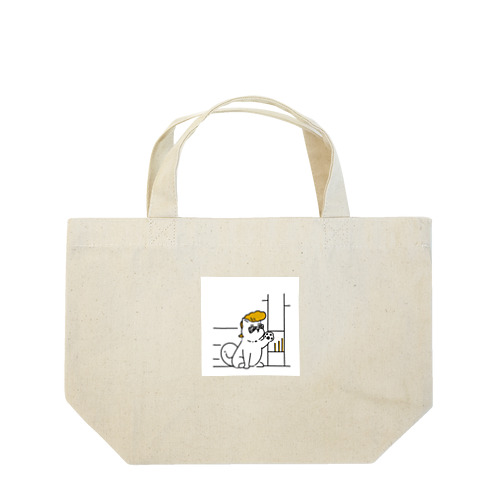 ワンキー犬 Lunch Tote Bag