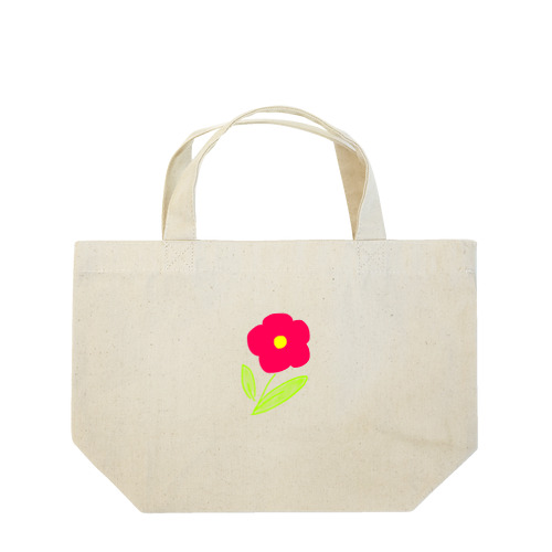 お花（カラフル） Lunch Tote Bag