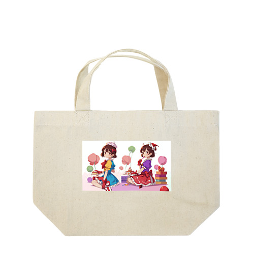 かわいい美少女 Lunch Tote Bag