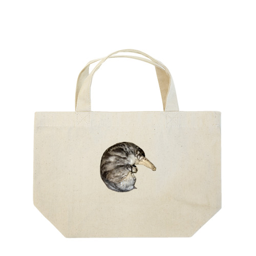 茹でられたエビみたいなとらと Lunch Tote Bag