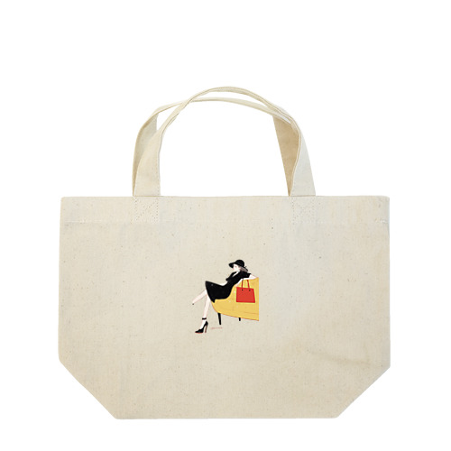 アートガール Lunch Tote Bag