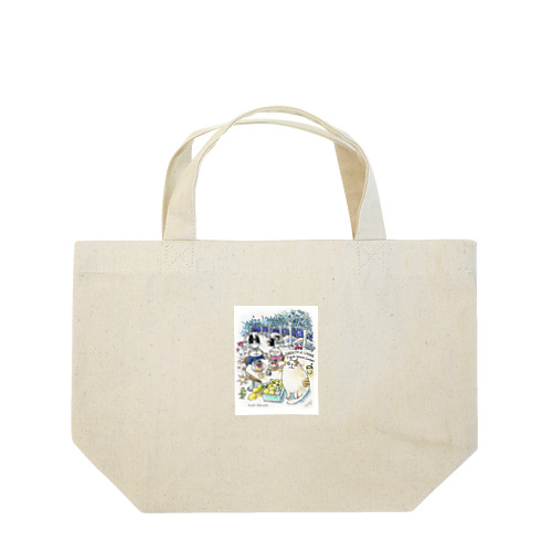 CatChips森のカフェ Lunch Tote Bag
