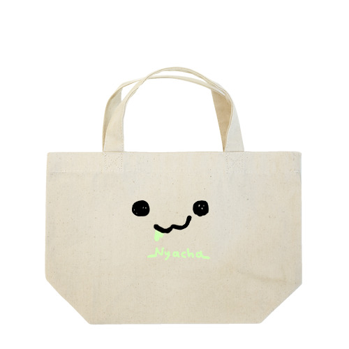 目と口とよだれ Lunch Tote Bag