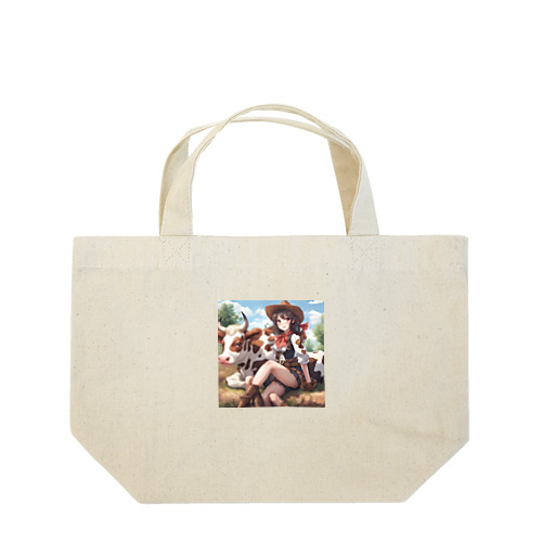 牧のモー子さん Lunch Tote Bag