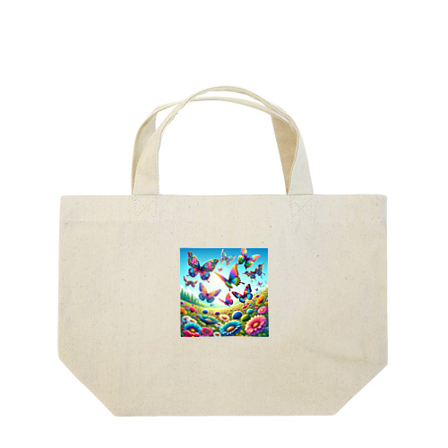 幸運のお花畑 Lunch Tote Bag