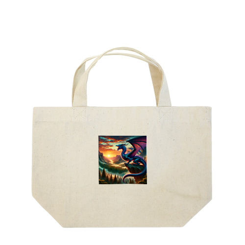 幸運のドラゴン Lunch Tote Bag