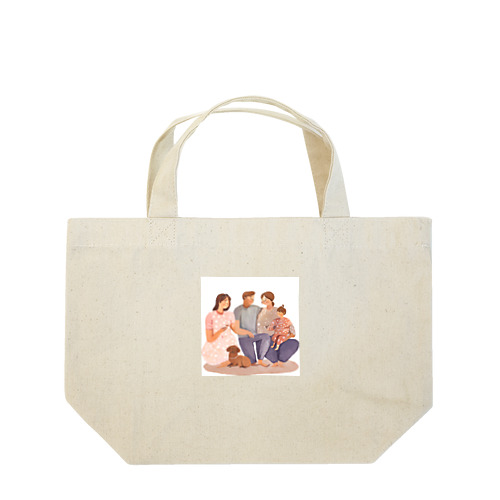 家族だんらん Lunch Tote Bag