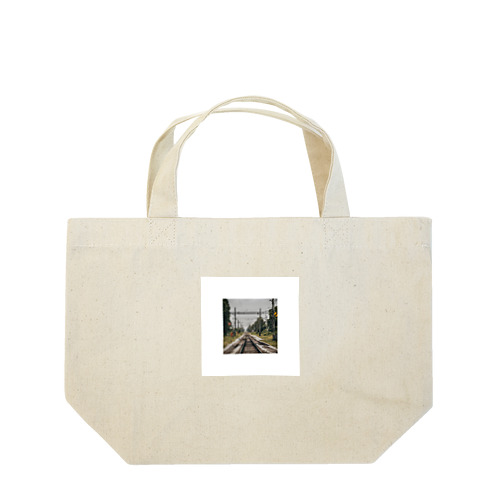 鉄道レールデザイン Lunch Tote Bag