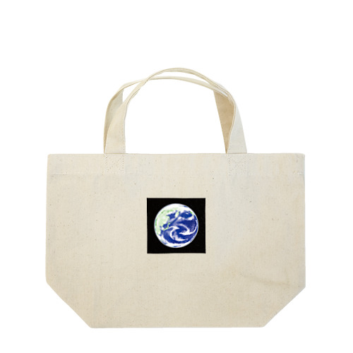 地球と星たち Lunch Tote Bag
