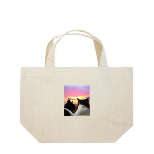 あしたはしあわせリアルなりちか角版 Lunch Tote Bag