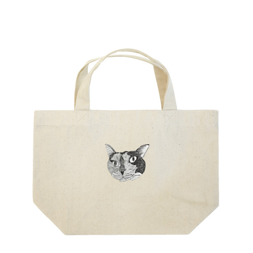 猫　大地 Lunch Tote Bag