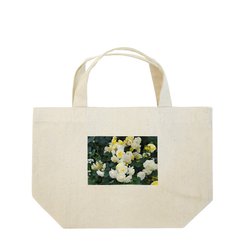 黄色い薔薇の花 Lunch Tote Bag