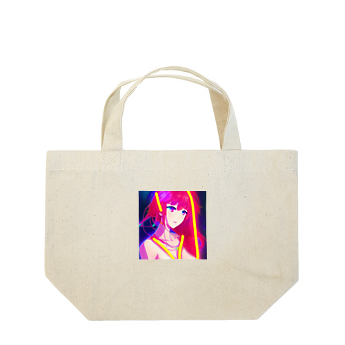 きゅぴきゅぴ★高貴な宇宙系美女ガール Lunch Tote Bag