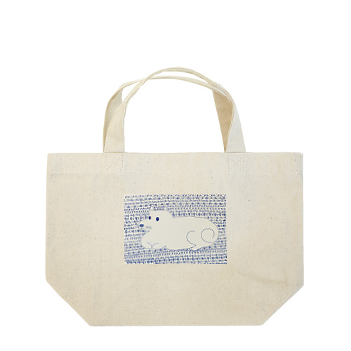 柴犬ワンコ　文字背景 Lunch Tote Bag