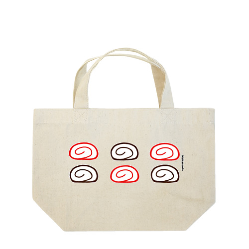 KAMABOKO模様シンプル Lunch Tote Bag