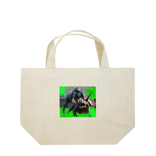 【恐竜バトル！】７歳児×生成ＡＩ Lunch Tote Bag
