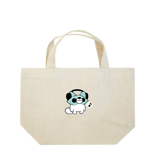 MUSIC FLAT DOGGIE Lunch Tote Bag