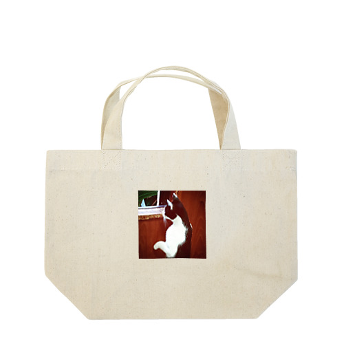 窓際のプリンちゃん Lunch Tote Bag