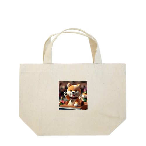 凱旋パレードメダリスト柴犬 Lunch Tote Bag
