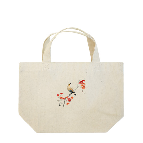 紅葉に緋連雀　小原古邨 Lunch Tote Bag