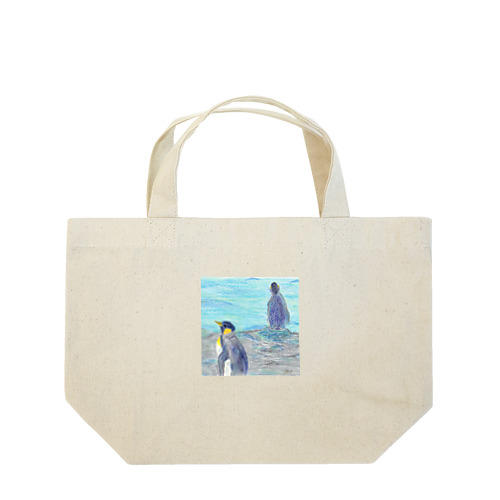 ラピス島ペンギン Lunch Tote Bag