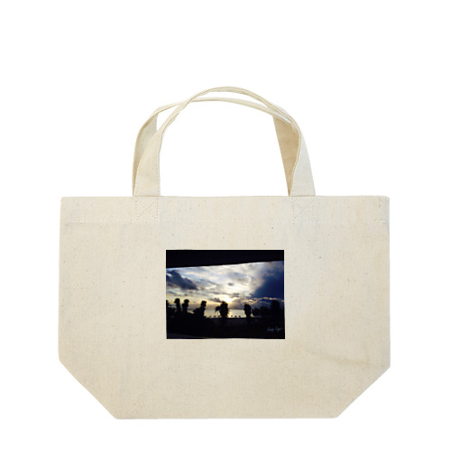 sea side twilight Lunch Tote Bag