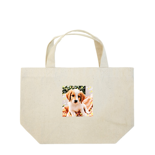 可愛い子犬2 Lunch Tote Bag