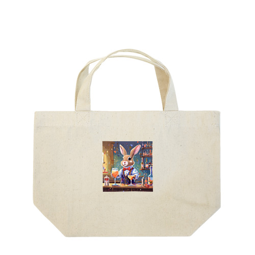 バーテンダーのうさぎ2 Lunch Tote Bag