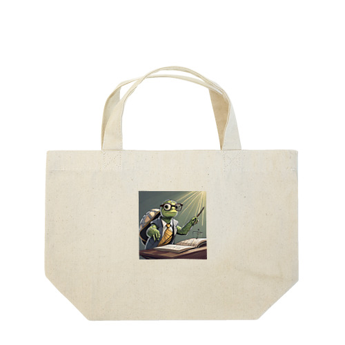 指揮者カメ Lunch Tote Bag