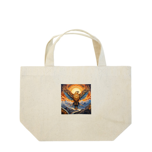 神々しい鷹・シンボルマーク2 Lunch Tote Bag