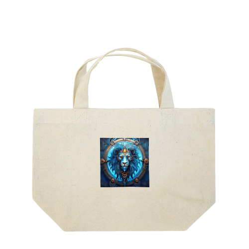 青獅子の紋章・プライド　未来への勇気 Lunch Tote Bag