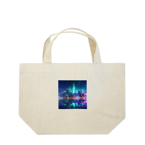 海辺の都市F Lunch Tote Bag