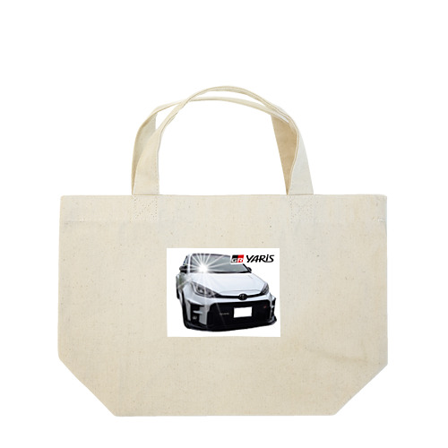 TOYOTA 　GRヤリスのプリントグッズ Lunch Tote Bag