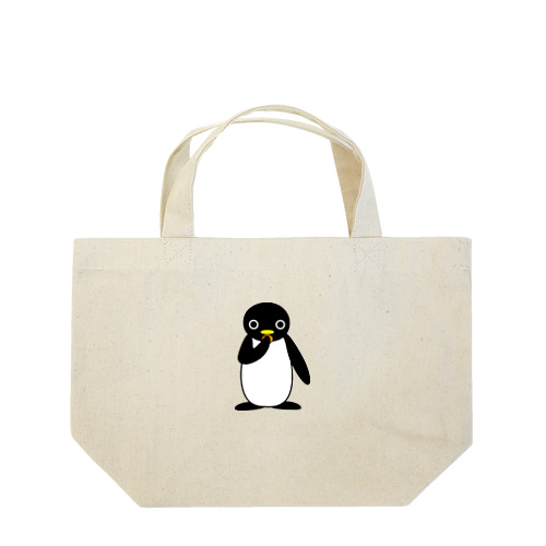 食いしん坊なペンギン ランチトートバッグ