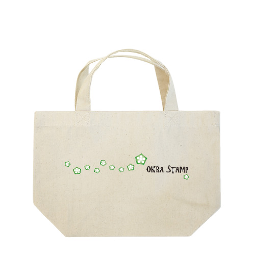 OKRA STAMP Lunch Tote Bag