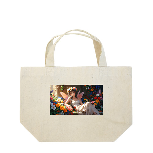 花の妖精① Lunch Tote Bag