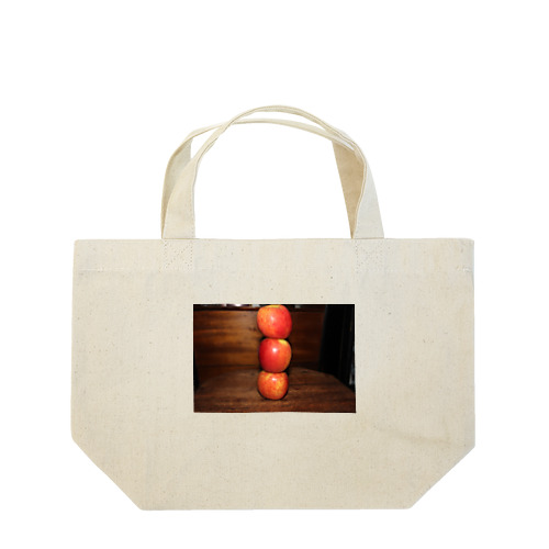 リンゴ３酸さん Lunch Tote Bag
