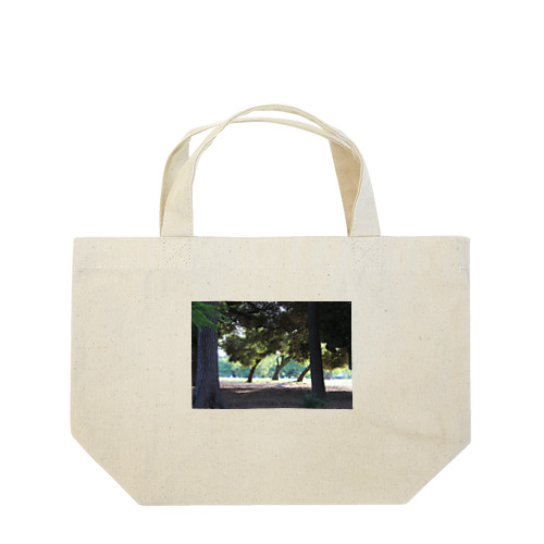 おとぎの公園の木 Lunch Tote Bag