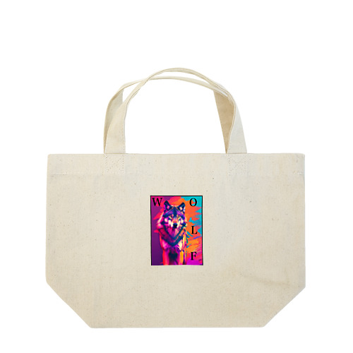 WOLF  Lunch Tote Bag