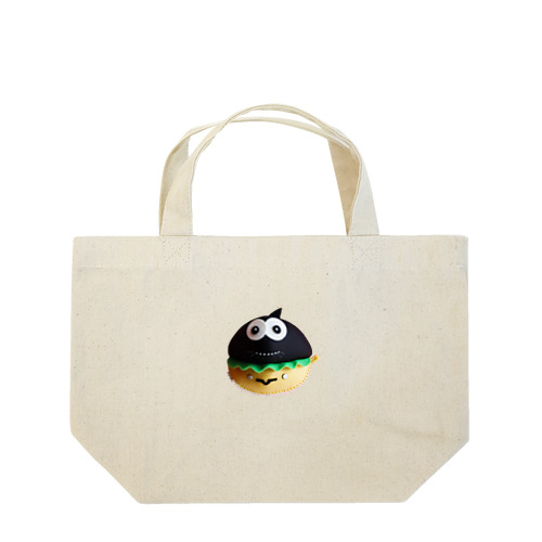 うなぎバーガーのフェルトぬいぐるみ Lunch Tote Bag