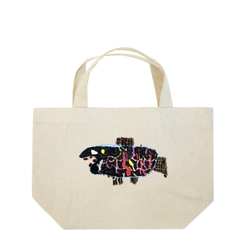 A FISH by 5-year-old Lunch Tote Bag
