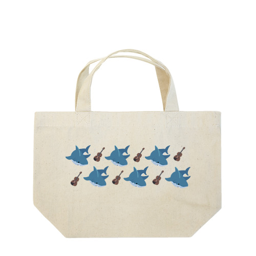 サメ×ヴァイオリン Lunch Tote Bag