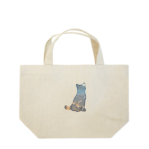 風景_夜景と猫001 Lunch Tote Bag