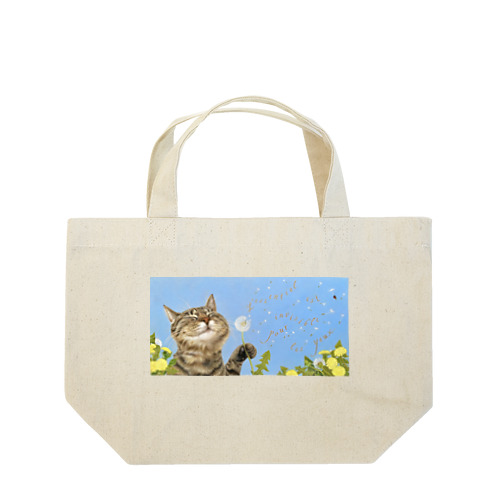 キジトラ × たんぽぽ Lunch Tote Bag